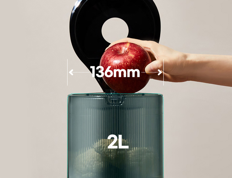 An inlet 136mm wide, for a Mega Hopper of enormous size